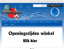 Tablet Screenshot of fremabo.nl